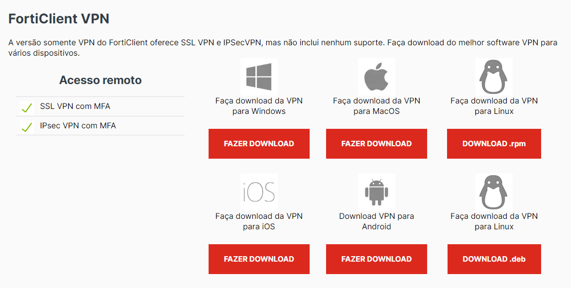 forticlient vpn setup download for windows 10